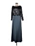Sachin + Babi Silver Cocktail Dress Size 8 - photo 1