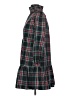 Tuckernuck 100% Polyester Plaid Green Casual Dress Size XS - photo 5