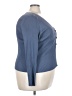 Leith Blue Long Sleeve Blouse Size 3X - photo 4