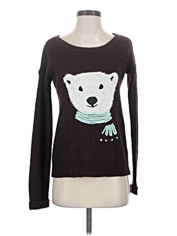 Black Poppy Pullover Sweater (view 1)
