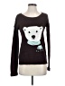 Black Poppy 100% Acrylic Brown Pullover Sweater Size S - photo 1