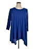 Kate & Mallory designs Blue Poncho Size 1X - photo 1