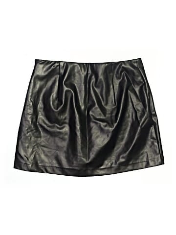 Abercrombie & Fitch Faux Leather Skirt (view 2)
