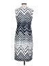 Taylor Graphic Blue Casual Dress Size 2 - photo 2