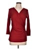 Max Mara Red 3/4 Sleeve Top Size L (estimated) - photo 1