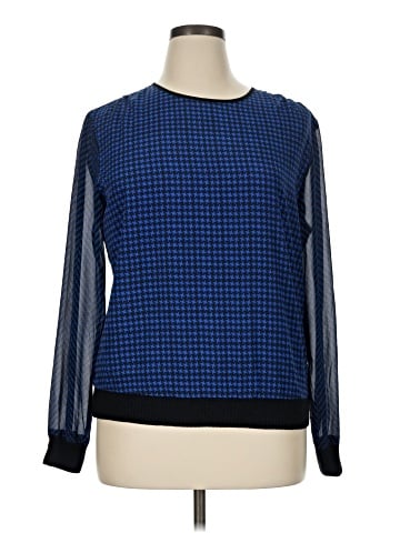 MICHAEL Michael Kors Long Sleeve Blouse (view 1)