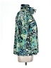 Chico's Print Green Raincoat Size Lg (2) - photo 4
