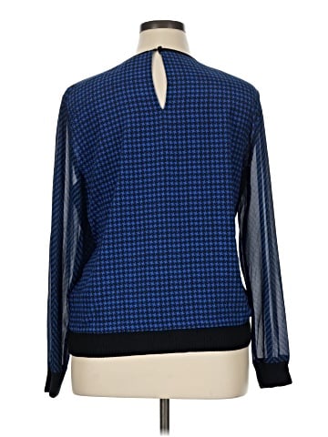 MICHAEL Michael Kors Long Sleeve Blouse (view 2)