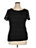Style&Co Black Short Sleeve T-Shirt Size XL - photo 1
