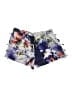 Leifsdottir 100% Silk Floral Blue Shorts Size 12 - photo 2