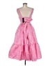 Lulus 100% Polyester Paisley Pink Cocktail Dress Size M - photo 2