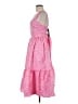Lulus 100% Polyester Paisley Pink Cocktail Dress Size M - photo 5