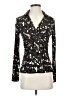 Nicole Miller Black Long Sleeve Blouse Size S - photo 1