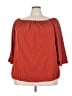 Unbranded 100% Polyester Red 3/4 Sleeve Blouse Size 3XL - photo 1