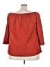 Unbranded 100% Polyester Red 3/4 Sleeve Blouse Size 3XL - photo 2