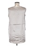 Vince. 100% Silk Silver Sleeveless Silk Top Size M - photo 2
