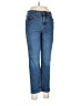 a.n.a. A New Approach Hearts Blue Jeans Size 8 - photo 1