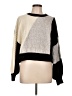 Promesa U.S.A. Color Block Gray Pullover Sweater Size L - photo 1