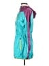 Puma 100% Polyester Color Block Teal Raincoat Size XS - photo 5