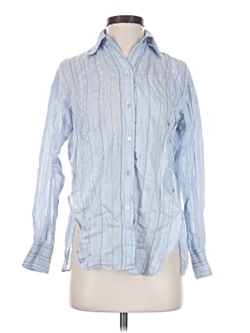 Vince. Long Sleeve Button-Down Shirt (view 1)