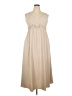 A New Day 100% Polyester Solid Tan Casual Dress Size XXL - photo 1