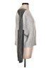 Central Park West Color Block Gray Pullover Sweater Size L - photo 4