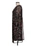 Allison Brittney Floral Black Cocktail Dress Size L - photo 5