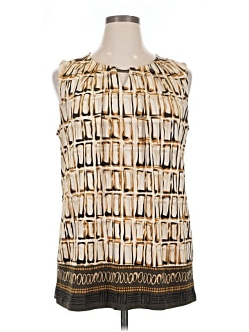 Dana Buchman Sleeveless Blouse (view 1)