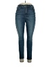 Eddie Bauer Solid Blue Jeans Size 14 - photo 1