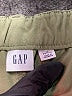 Gap 100% Polyester Solid Green Casual Pants Size 14 Petite - photo 7