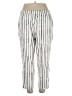 Alfani Stripes Silver Linen Pants Size XL - photo 2