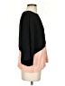 Sam & Lavi 100% Rayon Color Block Black 3/4 Sleeve Top Size S - photo 4