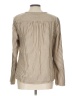 Current/Elliott Tan Long Sleeve Blouse Size Lg (3) - photo 2