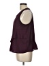 Elle Burgundy Sleeveless Blouse Size L - photo 5