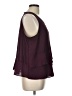 Elle Burgundy Sleeveless Blouse Size L - photo 4