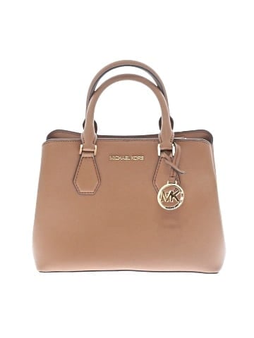 MICHAEL Michael Kors Leather Satchel (view 1)