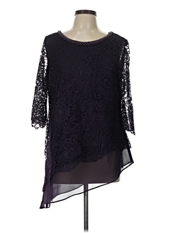 Le Bos 3/4 Sleeve Blouse (view 1)