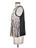 Tiny 100% Rayon Gold Sleeveless T-Shirt Size S - photo 5