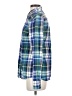 J.Crew 100% Cotton Plaid Blue Long Sleeve Button-Down Shirt Size 4 - photo 5