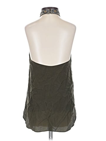 Haute Hippie Sleeveless Silk Top (view 2)
