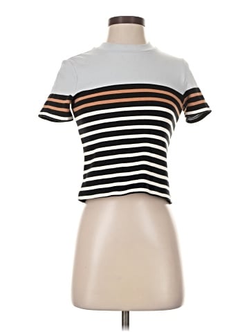 T by Alexander Wang Short Sleeve Turtleneck (view 1)