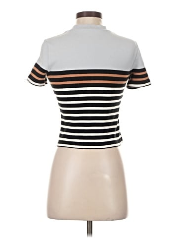 T by Alexander Wang Short Sleeve Turtleneck (view 2)