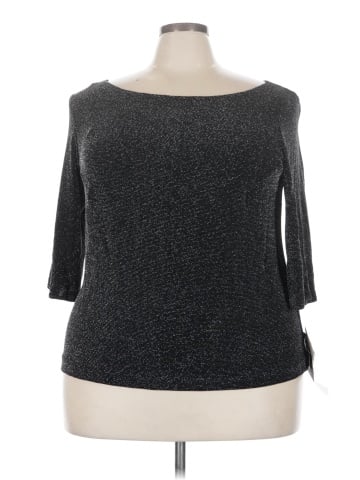 Xscape 3/4 Sleeve Top (view 1)