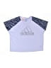 Adidas 100% Polyester Blue Short Sleeve T-Shirt Size 13 - 14 - photo 1