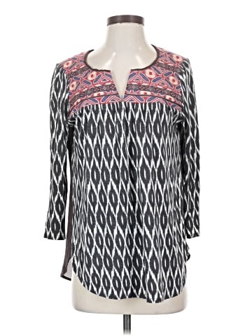 One September 3/4 Sleeve Blouse (view 1)