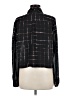 Leith 100% Polyester Black Long Sleeve Blouse Size M - photo 2