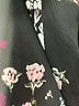 DKNY Floral Black Cocktail Dress Size 10 - photo 7