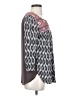 One September 100% Rayon Gray 3/4 Sleeve Blouse Size S - photo 4