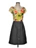 Tabitha 100% Silk Floral Gray Casual Dress Size 6 - photo 1