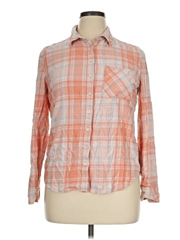 Aeropostale Long Sleeve Button-Down Shirt (view 1)